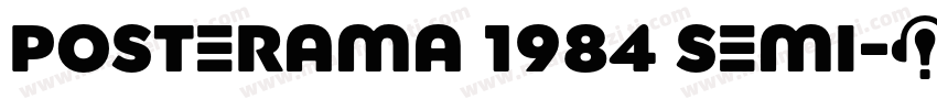 Posterama 1984 Semi字体转换